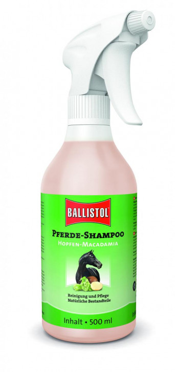 Ballistol Pferde-Shampoo Hopfen-Macadamia 500 ml