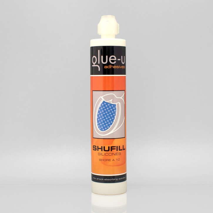 Hufpolster glue-u adhesives SHUFILL SILLICONES hellblau A10 soft