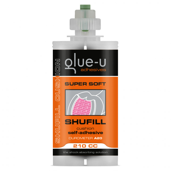 Hufpolster glue-u adhesives SHUFILL URETHANES A20 super-soft 210 ml